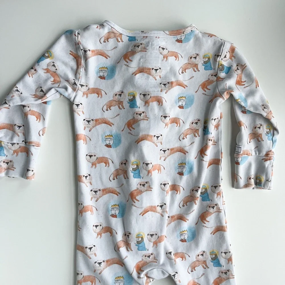 Holy‎ Pals Daniel & The Lions Den Pajama Footie Sleeper 18-24 Months